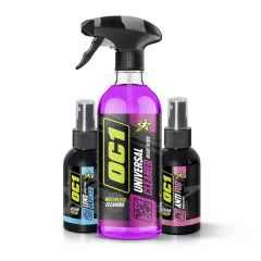 OC1 Helmet & Visor Care Bundle – Lens Cleaner, Anti-Fog and Universal Cleaner