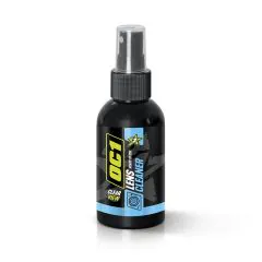 OC1 Lens Cleaner visor cleaning agent 100 ml with spray trigger — professional alcohol-free product for motorcycle helmets and cycling glasses
