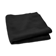 OC1 Microfibre Towel Black — ultra-soft black microfibre towel for professional motorcycle and bicycle detailing